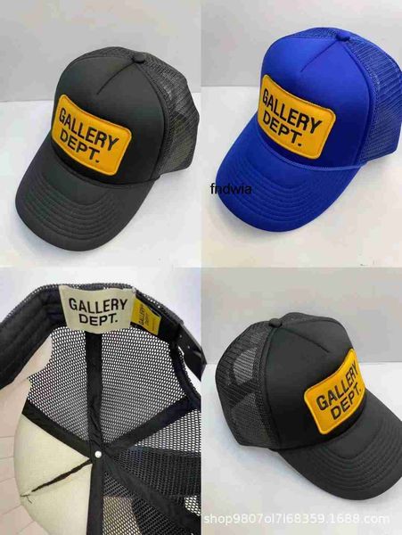 

american fashion hat galleryes men's and women's sunshade truck hat summer, Blue;gray