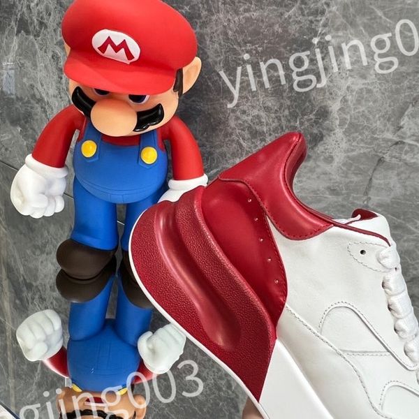 

r casual shoes sneakers reflective vintage shoes mens women trainers leather sneaker shoes, Black