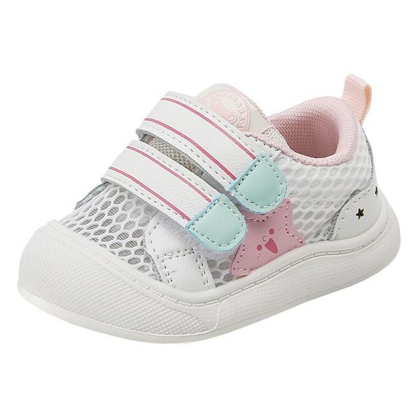 

first walkers kids shoes toddler child mesh baby spring summer anti-collision boy casual big toe girls f10002