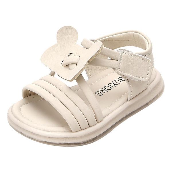 

sandals kids shoes children girls baby summer simple princess f11202, Black;red
