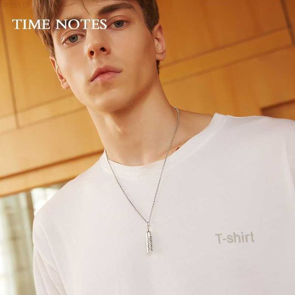

sterling silver necklace men's thai silver sweater chain scripture personalized fashion pendant dominant european and american retro si