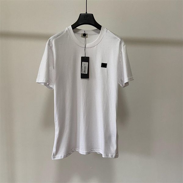 

cp c0mpany men's summer loose cotton aaa short sleeve designer brand t-shirts, White;black