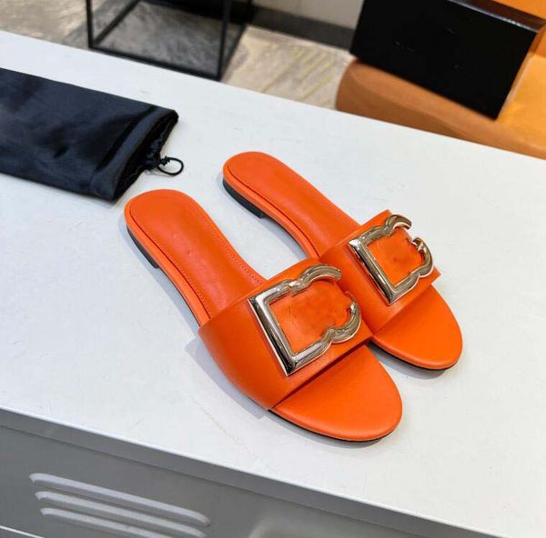 

navy blue designer womens slippers slide summer fashion wide flat slippery sandals slipper flip flop beach classic heel l bath ladies sandal, Black