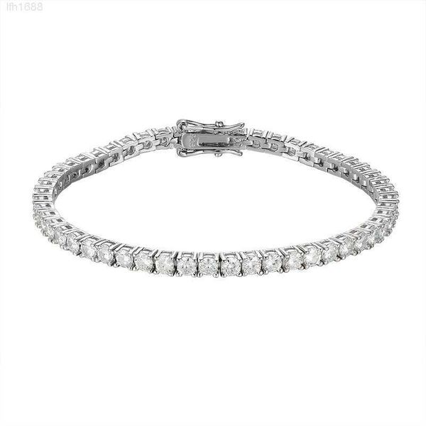 

fashion hip hop jewelry custom 925 sterling silver iced out 10mm 12mm moissanite cuban link bracelet for men women