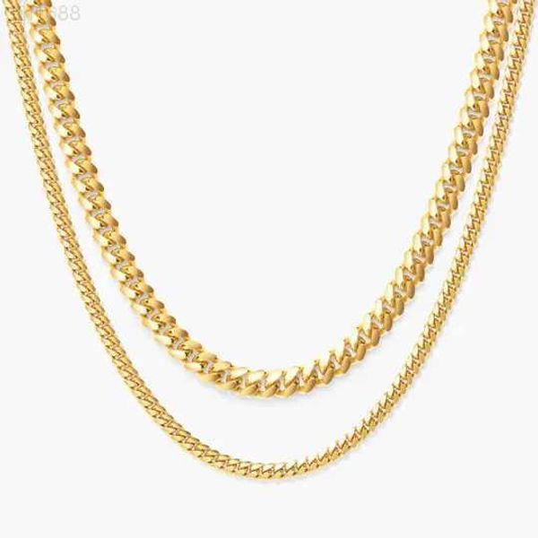 

luxury hip hop jewelry design custom 2.5mm-7mm 10k 14k 18k 24k solid yellow gold miami cuban link chain necklace for men women, Silver
