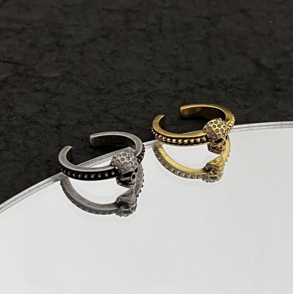 

mq ring skull designer for woman highest counter advanced materials for man 5a t0p gold plated 18k anniversary gift diamond brand designer c, Silver