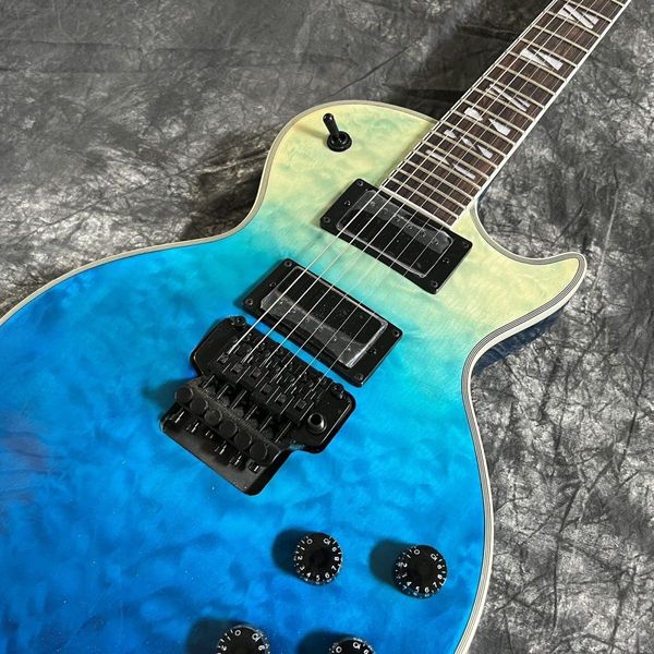 

pattern electric guitar peach blossom heart body neck rose wood fingerboard