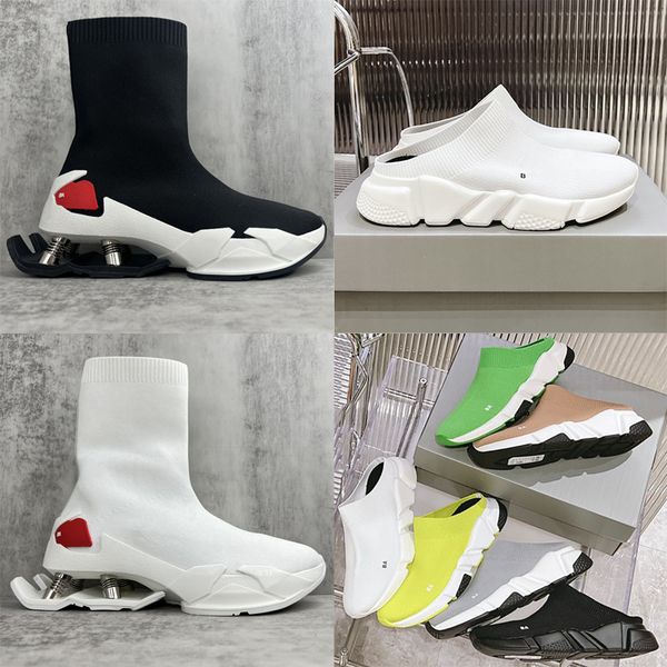 

designer sock casual shoes socks slippers triple black white s red casual sports sneakers socks trainers mens women knit boots ankle booties
