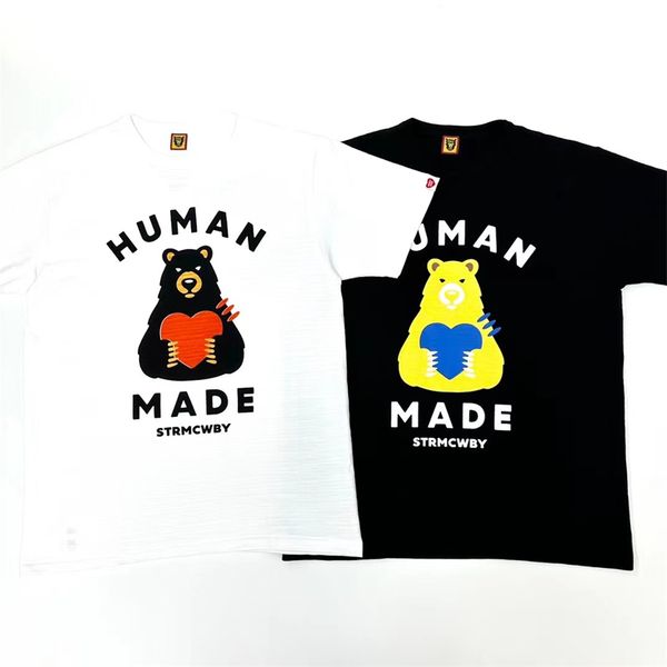

2023ss cartoon t-shirts men women 1 quality t shirt tees, Black;brown