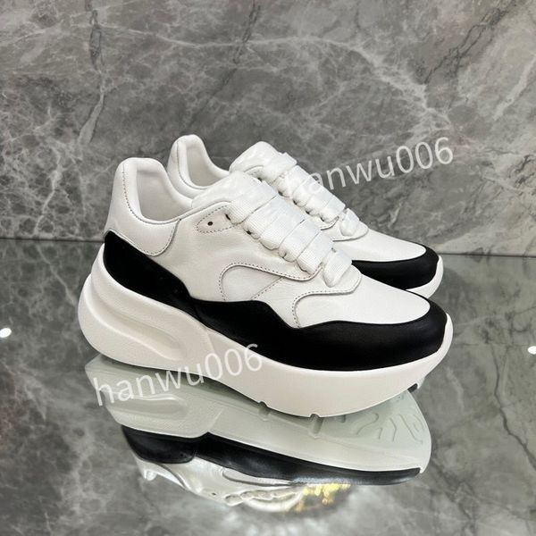 

2023new designer shoes white black shoes classic leather women flats sneaker mens espadrille flat sole slide sneakers
