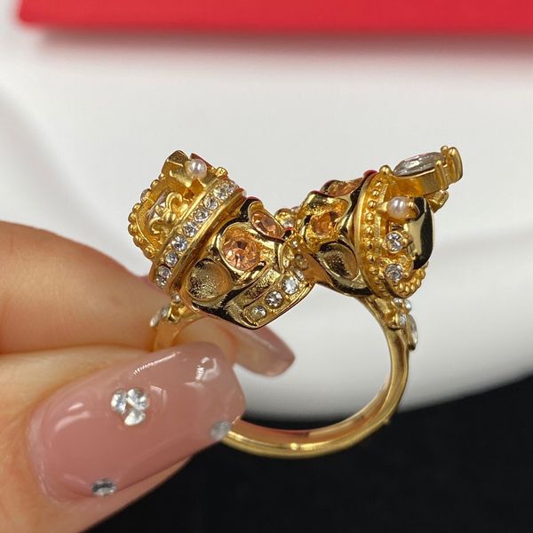 

mq ring skull designer for woman official reproductions for man 5a t0p gold plated 18k exquisite gift diamond jewelry fashion crystal classi, Silver