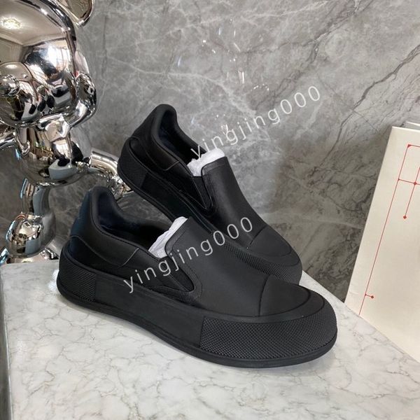 

2023men brand quality designers sneakers camouflage casual shoes checkered studded flats mesh trainers, Black