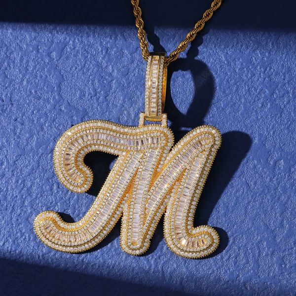 

designer jewelry hip-hop street hip-hop fashion custom monogrammed digital pendant, Silver
