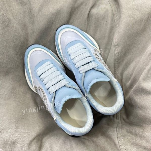 

brand women men designer fashion casual shoes leather lace-up sneaker fashion lady flat running trainers letters gym sneakers2023, Black