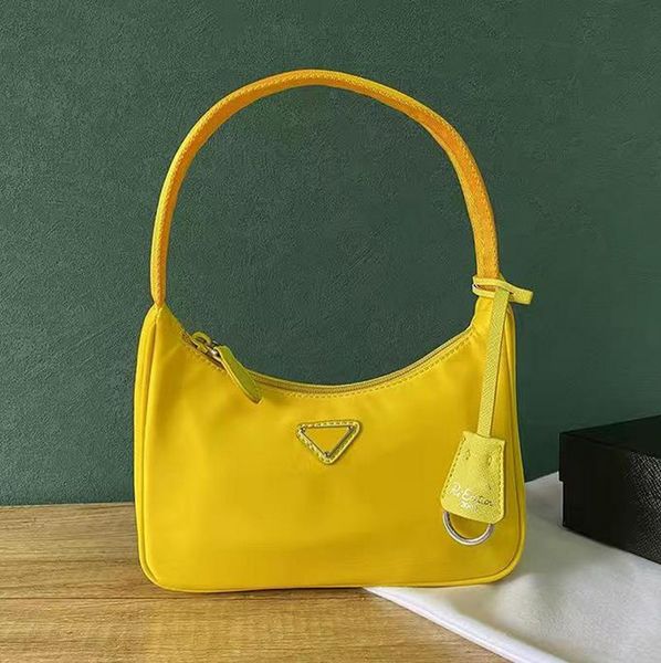 

designer bag 2005 nylon shoulder bag ladies messenger bag chest bag ladies handbag chain handbag presbyopic wallet bag retro handbag 19