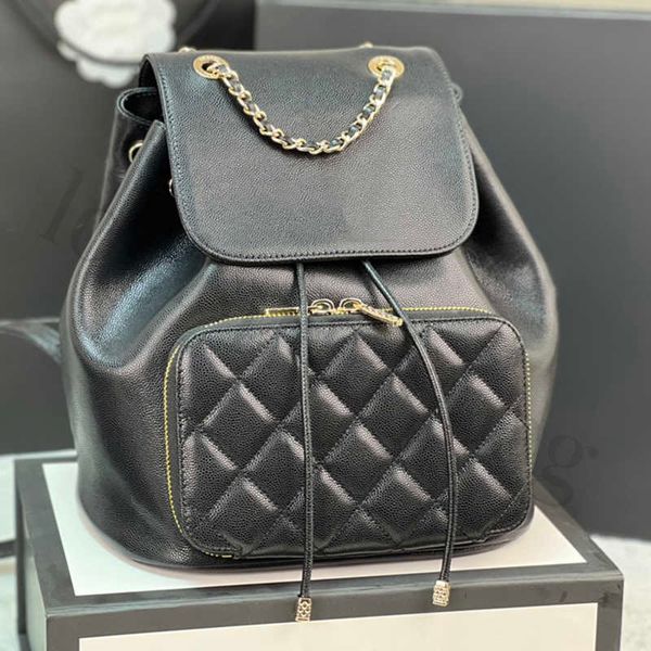 

designer bucket bag genuine leather backpack 23cm fashion shoulder bag