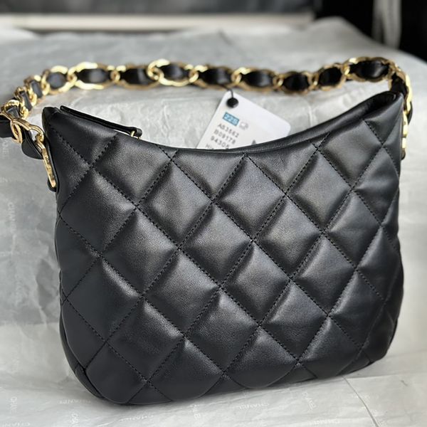 

luxury hobo bag designer tote bags handbag genuine leather crossbody bag 24cm level replication underarm bags with box ch177