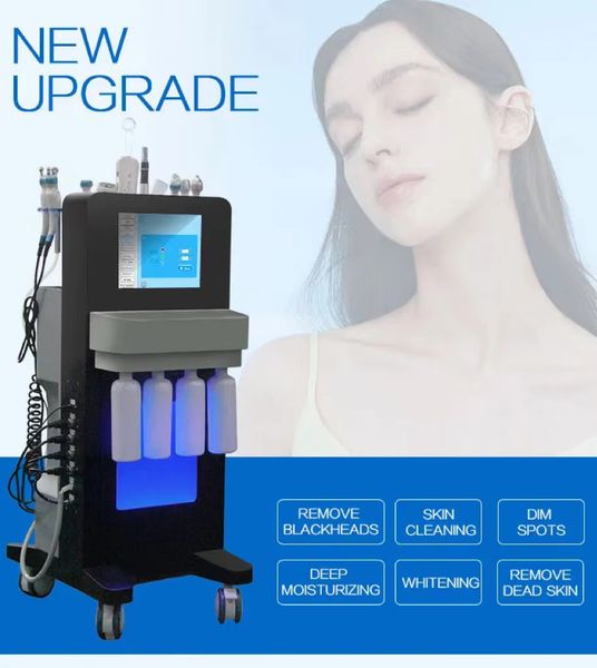 

15 in 1 hydro microdermabrasion oxygen jet deep cleansing acne removal aqua facials skin care cleaning hydra dermabrasion diamond peel machi