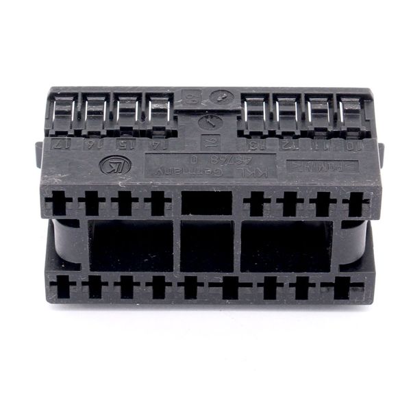 

1j0972999 female electrical wire-to-wire unsealed 17 pin connector for vw car
