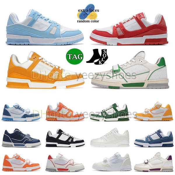 

fashion men women overlays designer shoes with socks canvas leather black white denim syracuse platform low loafers skate luxury sneakers tr