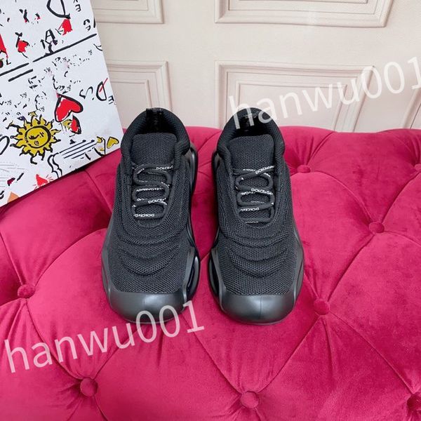 

2023 new quality men women casual shoes designers sneaker reflective fashion genuine leather platform flat mens trainers, Black