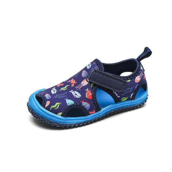 

sandals summer boys sandals girls breathable kindergarten shoes baby cute cartoon beach sandals princess non slip soft sandals 230515, Black;red