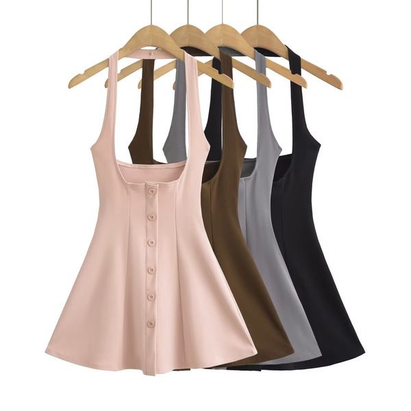 

skirts 03 spring summer women female polyester brand skirt 230515, Black
