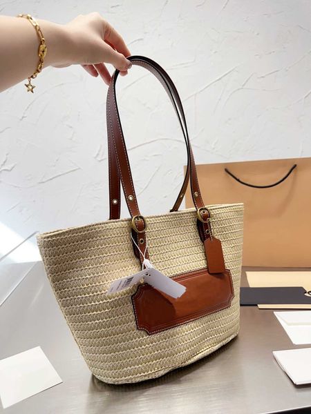 

23ss luxury designer beach bags large capacity two colors crochet totes bag new fashion handbags