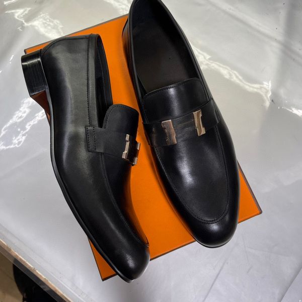 

luxurious italian fashion elegant oxford shoes for men genuine cow leather crocodile slip on formal wedding shoes pointed toe designer dress, Black