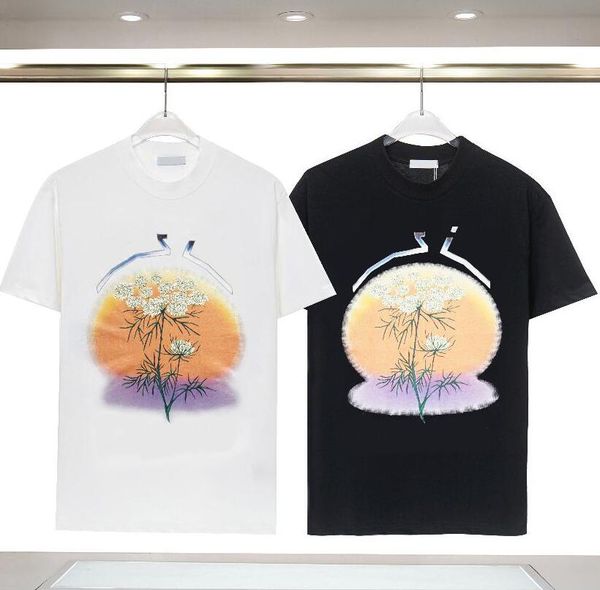 

summer cotton men's t-shirts luxury designer 2023 t-shirt men women printed casual short sleeved tshirt asian size s-3xl, White;black