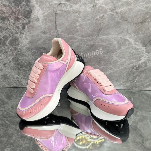

2023brand womens men designer fashion casual shoes leather lace-up sneaker fashion lady flat running trainers letters gym sneakers, Black