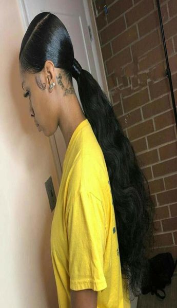 

afro wave curly drawstring ponytail clip in hair extension short black curled nature looking indian virgin human hair ponytails ha3751254