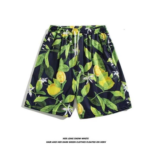 

men's clothing 2023 summer beach set short sleeve flower shirt large loose hawaiian couple casual shorts, White;black