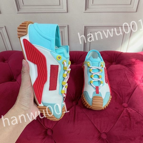 

2023 new luxurys designer woman shoe leather lace up men fashion platform sneakers white black mens womens casual shoes