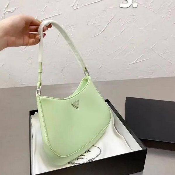 

designer bag 2005 nylon shoulder bag ladies messenger bag chest bag ladies handbag chain handbag presbyopic wallet bag retro handbag 30
