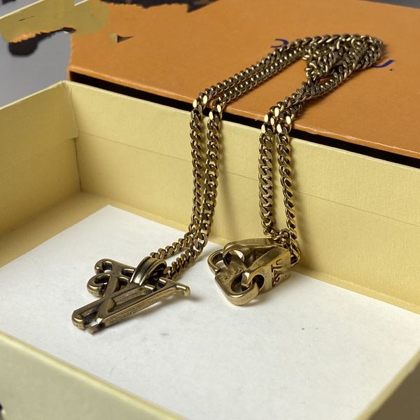 

fashion chain lock bracelets for women 18k gold jewelry stamp luxury designer necklace jewelry engagement gift accessories couple2, Black