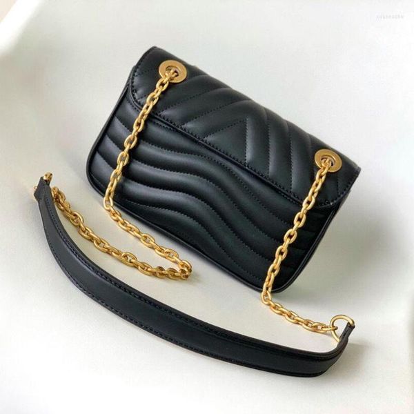 

evening bags small genuine leather shoulder bag for women 2023 purse and handbags female travel crossbody ladies chain sling