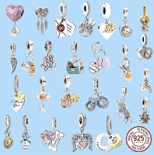 

925 charm beads accessories fit pandora charms jewelry friendship book bead, Black