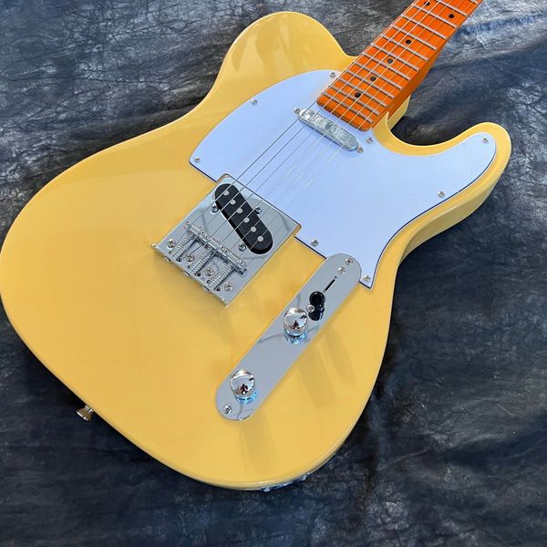 

custom tl electric guitar cream maple fingerboar ng