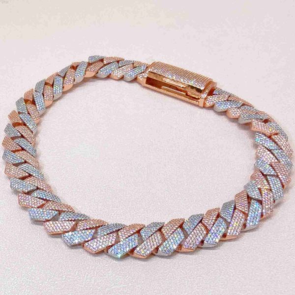 

bling jewelry hip hop 20mm necklace buss down men zircon fashion sterling silver necklace