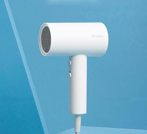 

showsee a1w electric anion hair dryer negative ion hair care blower 1800w ehd constant temperature cold wind switch 360Â° rota6348644