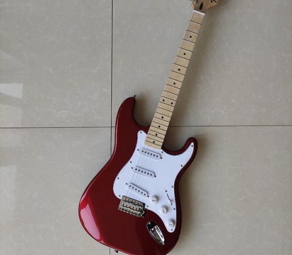 

factory direct selling electric guitar mahogany panel maple fingerboard