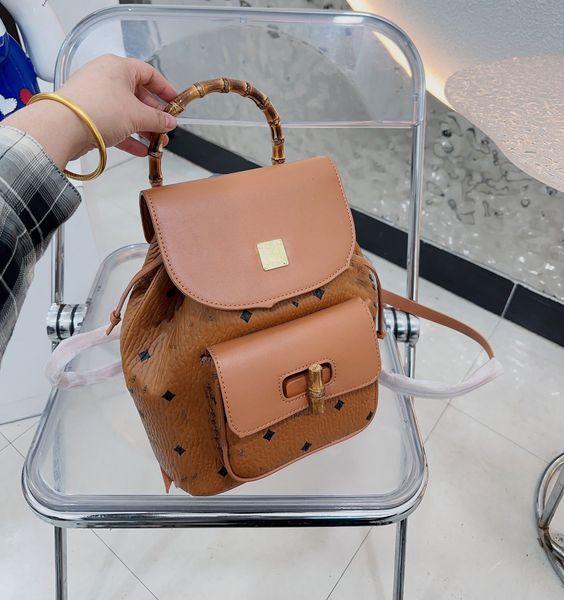 

new designer bag stylish brown backpack m