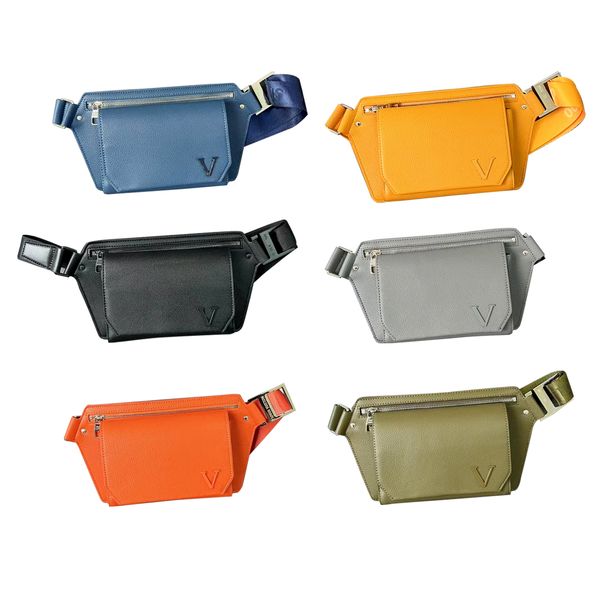 

waist bags m57081 takeoff sling bag fashion designer chest waist bum bags mens womans luxury genuine leather bumbag purse pockets cross body