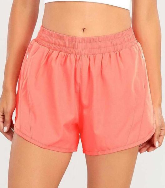 

lulus brand womens yoga outfits high waist shorts exercise short pants fitness wear girls running elastic high fashion 88ess, White;black