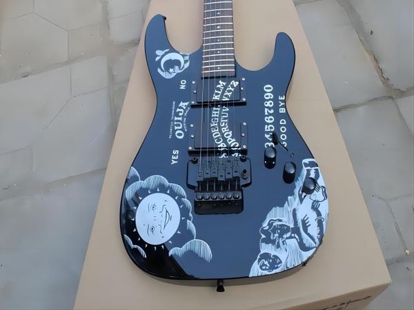 

custom shop kh-2 psychic kirk hammett cynthia white ltd electric guitar 258