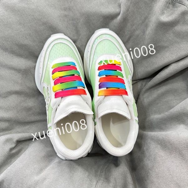

womens men quality casual shoes designer leather lace-up sneaker fashion running trainers letters woman shoes flat printed gym sneakers, Red;white