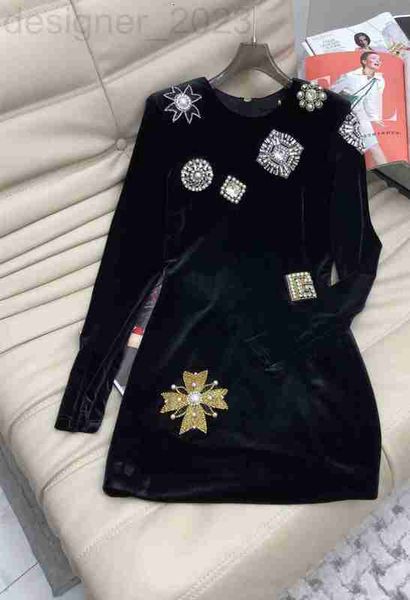 

party dresses luxuriousm rand dresswomen's new autumn winter rty dinner ladies assic designer spring fashion nail ead istmas gift n9jt, White;black