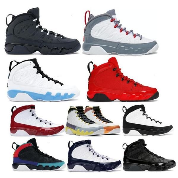 

jumpman 9 men basketball shoes retro 9s og particle grey fire red light olive concord university gold 2023 sports trainers sneakers
