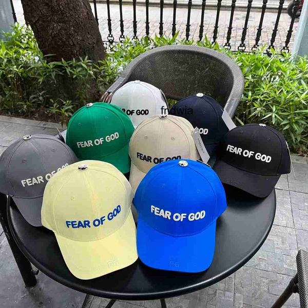 

fashion brand letter embroidered baseball hat men's and women's bf high street ess duck tongue hat, Blue;gray